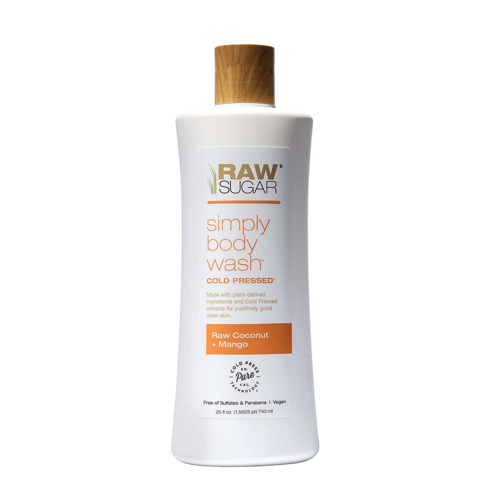 RAW SUGAR Simply Body Wash, Beach Rose + Coconut Milk + Shea (25 Fl Oz, Pack of 3) Sensitive Skin Bath Soap, Formulated without Sulfates & Parabens…